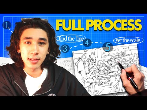 How I draw Believable Scenes from Imagination: A 5 Step Guide