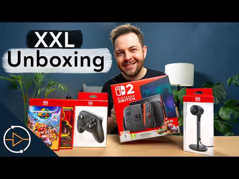 Switch 2 Unboxing German and first impression