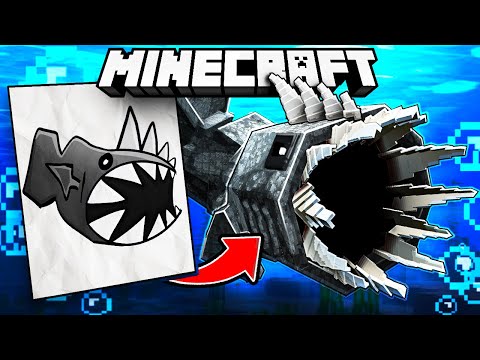 I Turned YOUR Drawings into Minecraft Mobs! - Ep 8