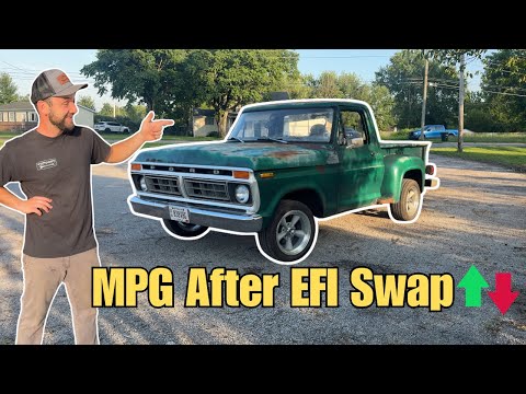How Many MPG Does An EFI Swapped Ford 300 Get?