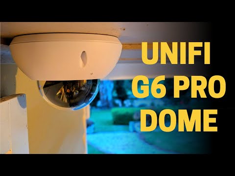 Unifi G6 Pro Dome - Bigger sensor, longer IR range, optical zoom