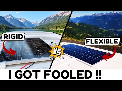 130W Flexible Solar Panel Vs 130W Rigid | Don't Buy Until You Watch!