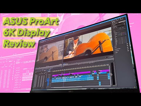 ASUS ProArt Display PA32QCV Review - A Well-Balanced, High-Resolution 6K Monitor for Everyday Use