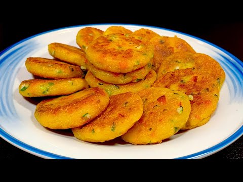 南瓜餅這種做法最好吃，不蒸不油炸，軟糯香甜又酥脆，家人超愛吃 【阿朝哥美食 】#南瓜餅 #南瓜