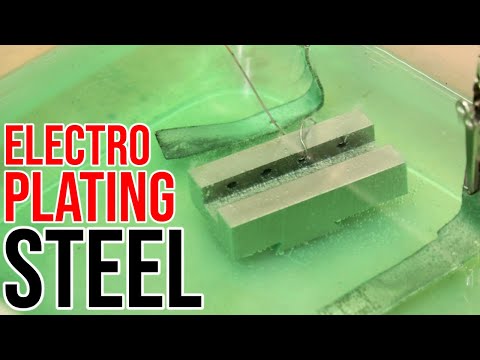 Nickel Electroplating Steel In The Home Workshop