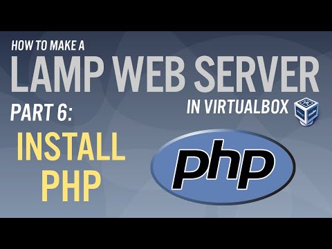 LAMP Web Server Part 6 Install PHP