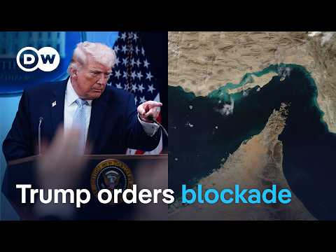 US to blockade Strait of Hormuz after failed Iran peace talks | DW News