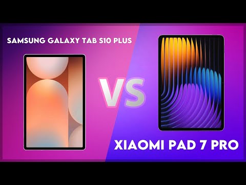 Samsung Galaxy Tab S10 Plus vs Xiaomi Pad 7 Pro Technical Comparison
