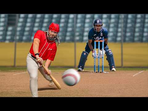 Retired Baseball Players Try Team USA Cricket