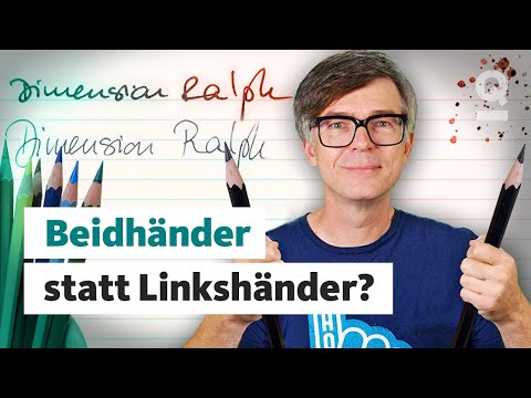 Linkshänder umerziehen – ist das schädlich? | Quarks Dimension Ralph