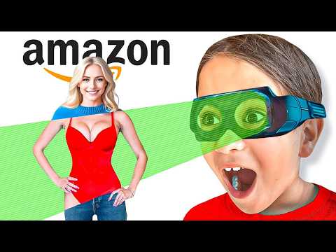 KLEINER JUNGE testet 1000 VERBOTENE AMAZON PRODUKTE! 😱