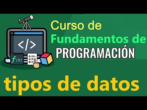 Fundamentos de Programación - TIPOS DE DATOS  - (video 10)