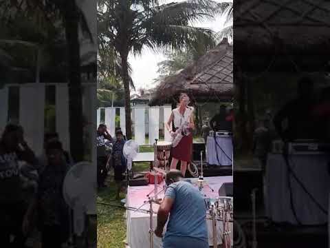 Katerina performing at private party