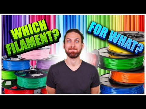 The 5 Filament Types You Need to Know (And What They're Good For)