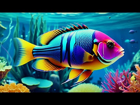 The Best 4K Aquarium - Explore the Stunning World of Sea Jellyfish and Beautiful Coral Reef Fish. #8