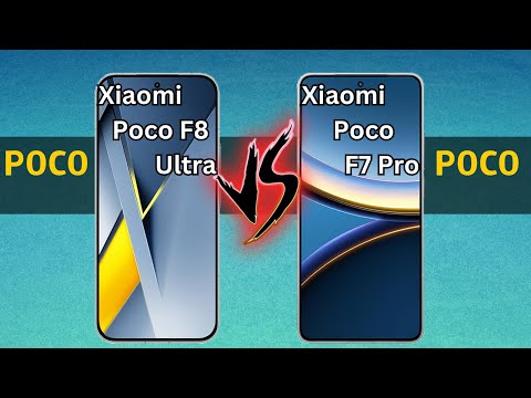 Poco F8 Ultra VS Poco F7 Pro