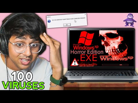 I Tried INSTALLING 101 Viruses on my PC