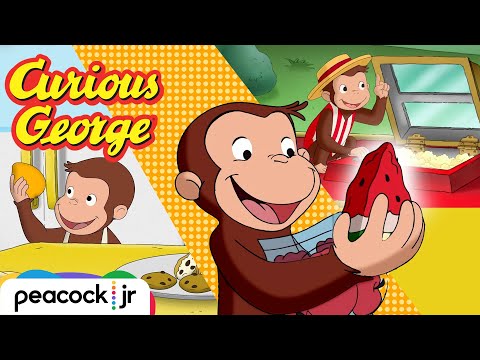 George Goes Bananas for Food šµ | Marathon for Kids! š | CURIOUS GEORGE