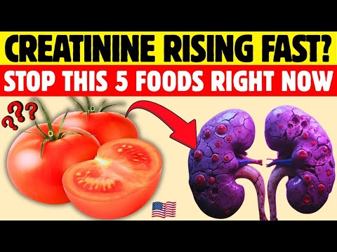 CREATININE Rising Fast? 5 Foods That Put Your Kidneys in Serious Danger