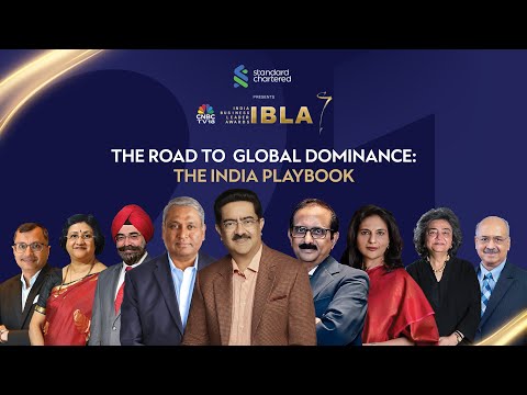LIVE | CNBC -TV18 IBLA | The Road To Global Dominance: The India Playbook | N18L