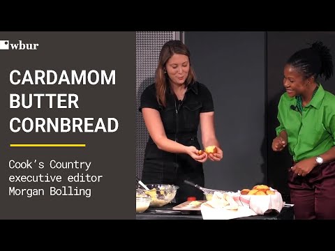 Cornbread with cardamom butter recipe from Cook's Country Executive Editor Morgan Bolling
