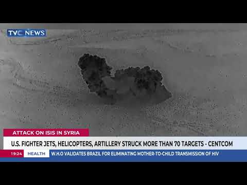 U.S Military Strikes Islamic State Group In Response To Attack Of American Forces