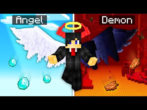 Minecraft, But From DEMON to ANGEL!