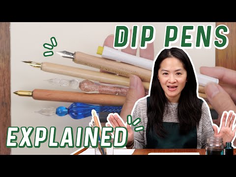 Dip Pens Explained! Are All Dip Pens The Same??