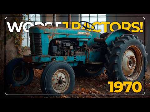 20 WORST Tractors From The 1970s, You Won't Believe Exist!