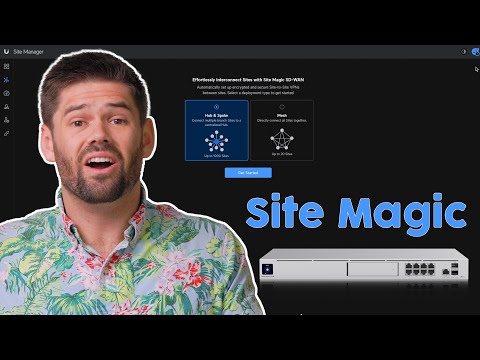 UniFi Site Magic Tutorial - EASIEST Site-to-Site VPN
