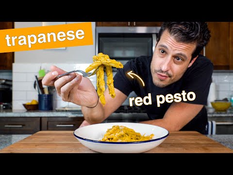 Is Sicily's RED PESTO Better than Pesto Genovese?