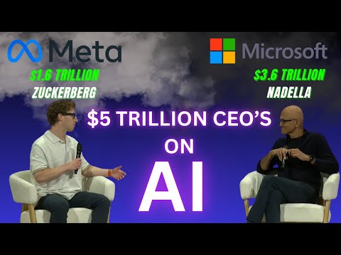 Meta & Microsoft CEOs on AI