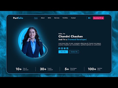 Create Portfolio Website in 2025 | HTML & CSS