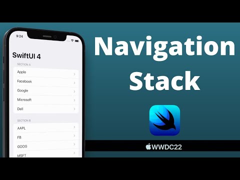 SwiftUI 4: Navigation Stacks (WWDC 2022) – iOS