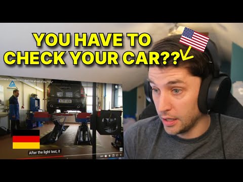 American reacts to the German "TÜV"