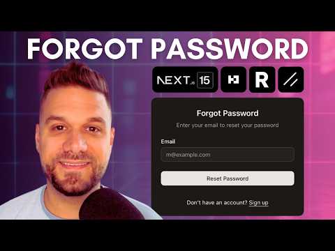 Build a Secure Forgot Password Feature with Better Auth, Resend & Shadcn (Full Tutorial)