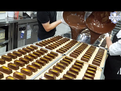 엄청 핫하죠?! 없어서 못 먹는 두바이초콜릿 만들기 / Korean chocolate factory
