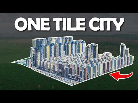 What is the Highest Population ONE TILE City in Cities Skylines 2?