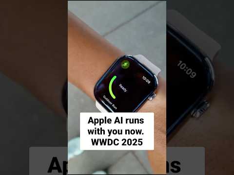 Apple AI runs with you now. WWDC 2025