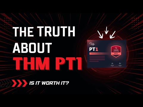 Is the NEW TryHackMe PT1 Certification Worth It? | My Experience