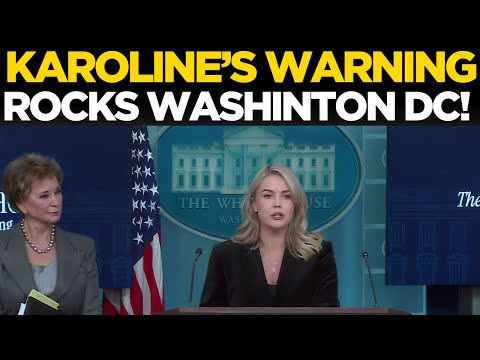 Karoline Leavitt LIVE: Explosive Remark Ahead of Trump–Mamdani White House Meeting Goes Viral