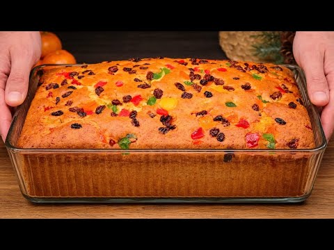 Grandma's famous Christmas cake IN 5 mINutes! 🎄 I do this every year at Christmas!