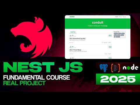 NestJS Crash Course | Build Real-World REST API with TypeScript, PostgreSQL & Node.js