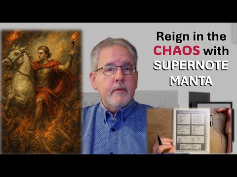 Supernote Manta Workflow: Boost Your Productivity as a Power Note-Taker!