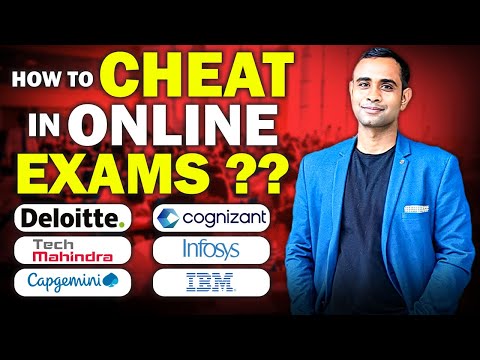 How to Cheat in Online Exam ?| Deloitte, Cognizant, Infosys, Tech Mahindra, IBM, Capgemini