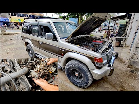 How to 4d56 fuel pump repair - Mitsubishi Pajero 4d56 engine diesel pump repair 