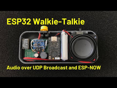 ESP32 Walkie-Talkie: DIY Audio Magic