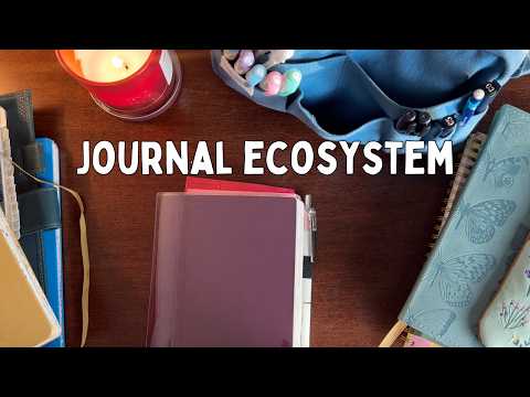 The journal ecosystem that keeps me sane | common planner, morning pages, curriculum notebooks