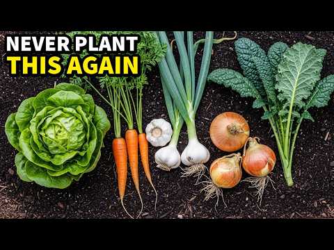 STOP Planting These 5 AWFUL Vegetables Immediately!
