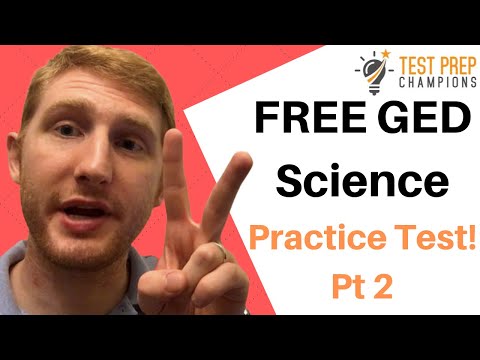 FREE GED Science Practice Test Part 2!